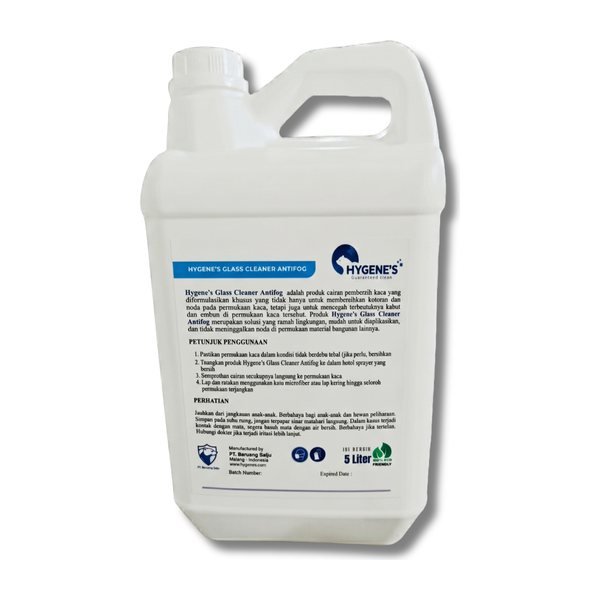 Glass Cleaner Antifog